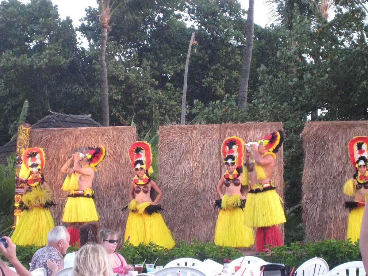 Insel Maui. Luau