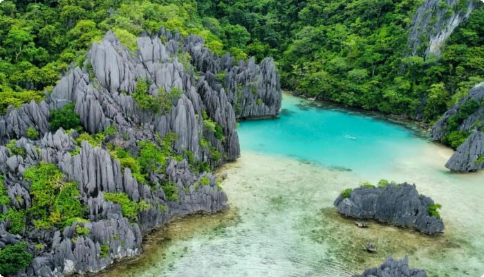 Hidden beach