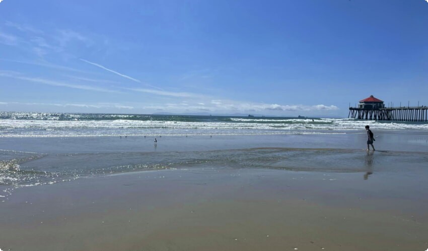 Beaches in West coast of USA