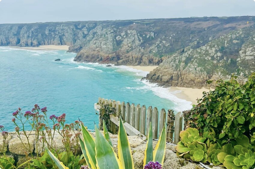 Porthcurno Beach