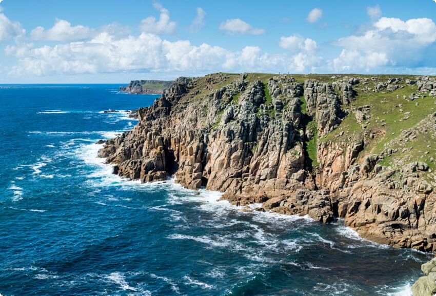 The South West Coast path in Cornwall