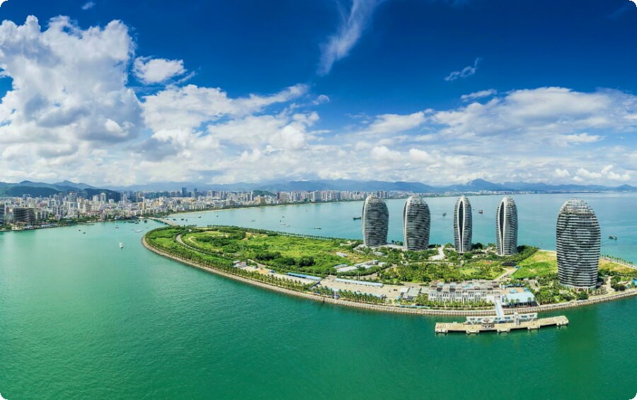 Hainan Island - das beste Ziel für Strandurlaub.