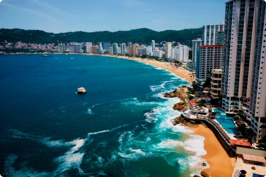 Acapulcos livlige kultur: underholdning ved stranden.